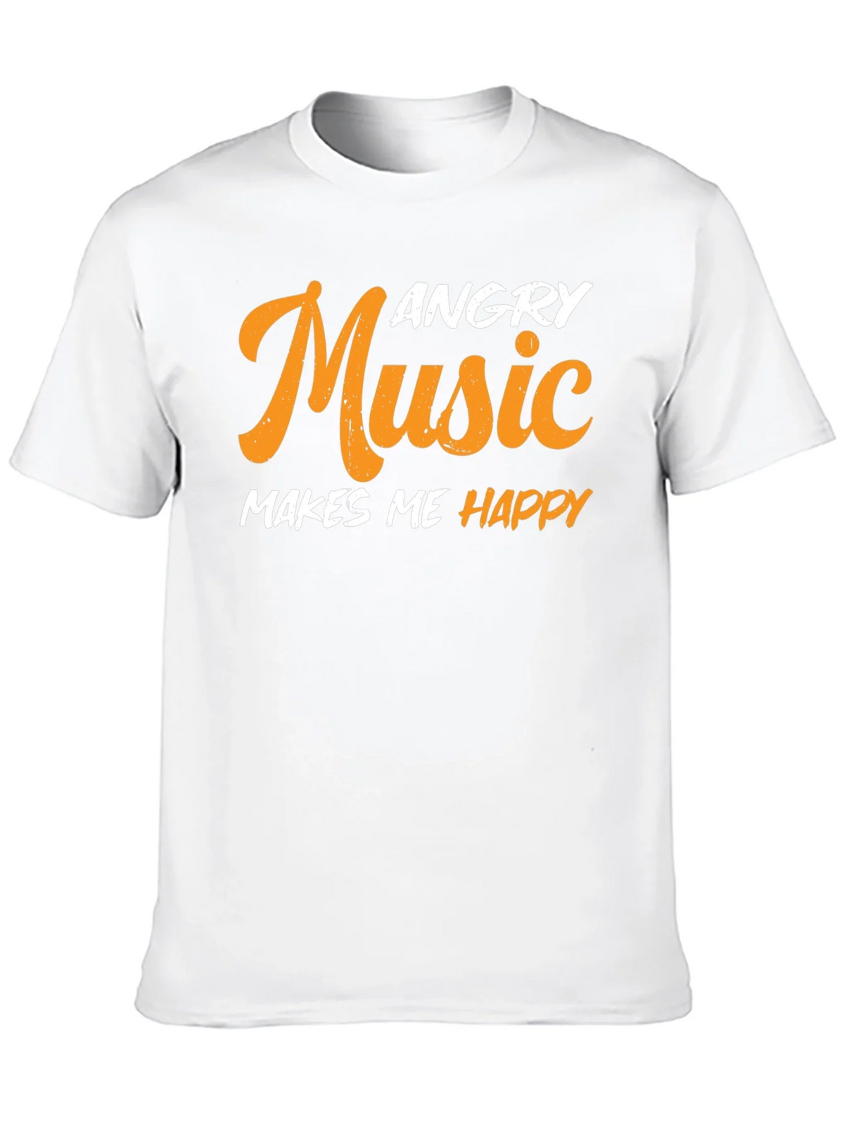 Angry Music Makes Me Happy T-Shirt