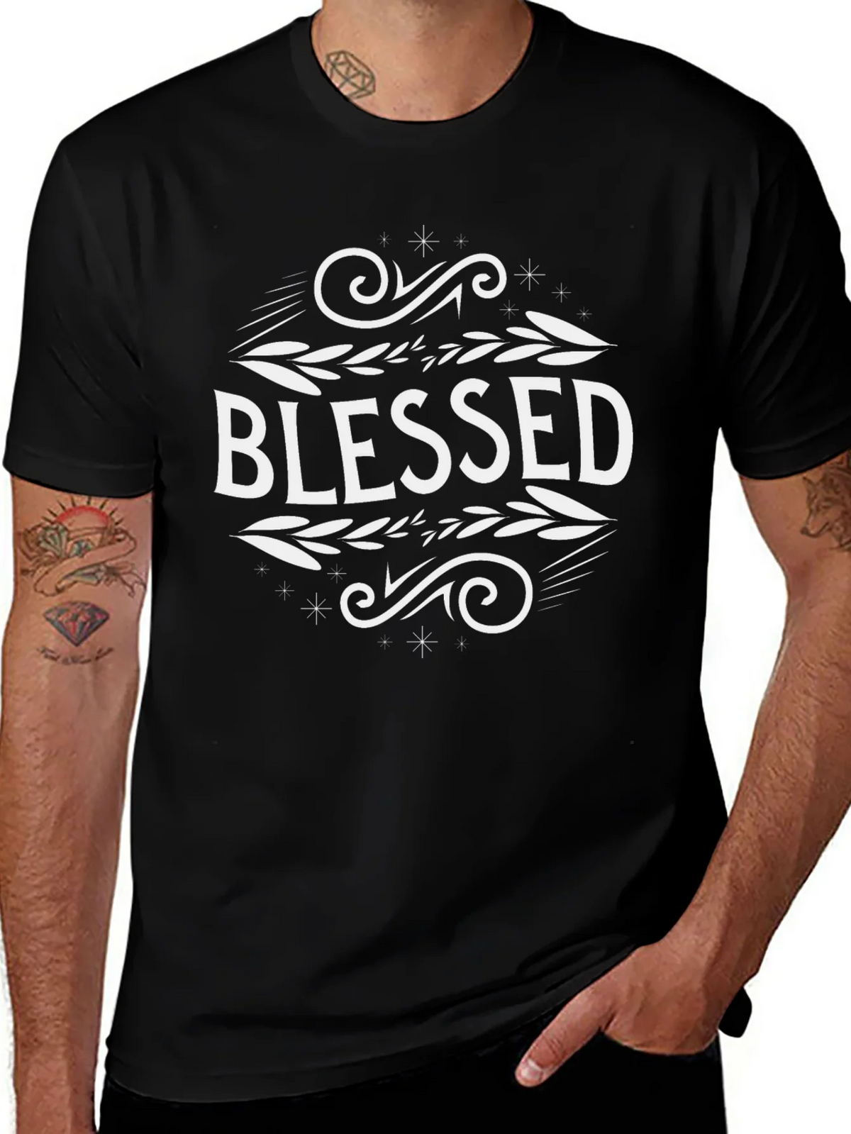 Blessed Graphic Tee - Stylish Comfort