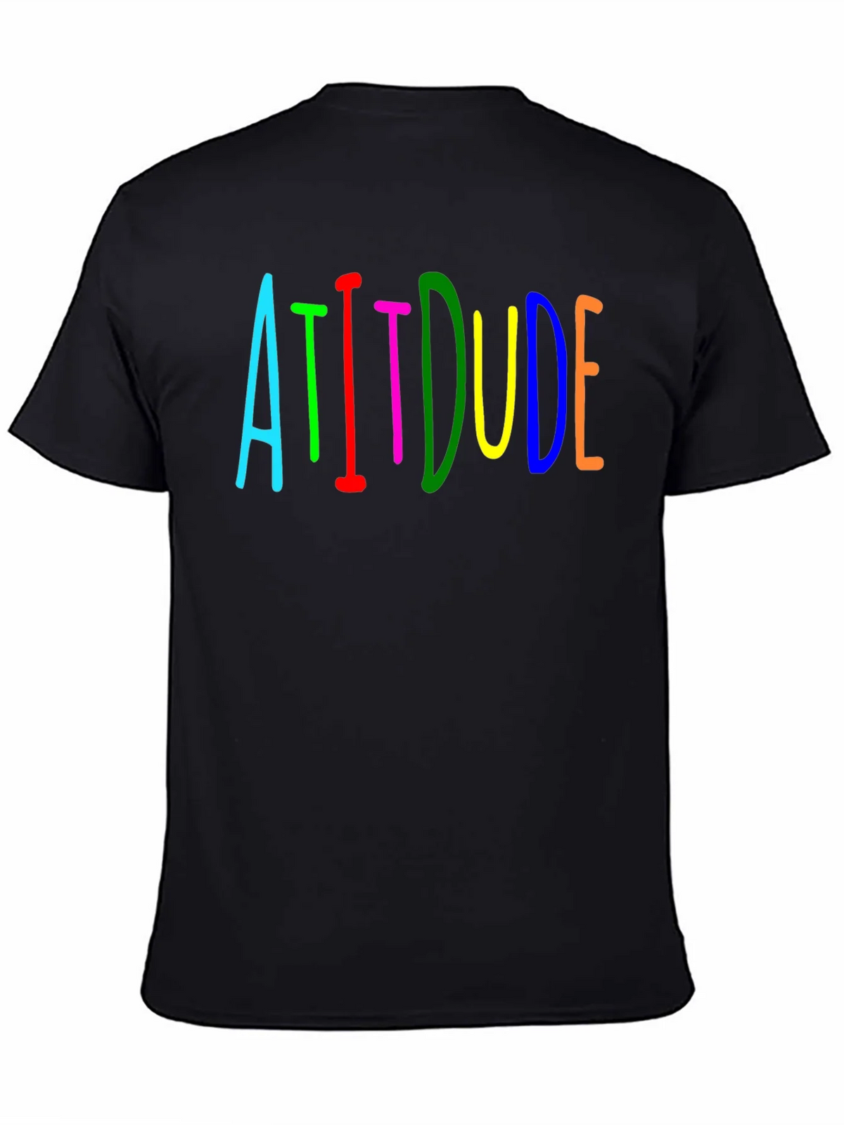 Attitude Graphic Tee - Bold Colors