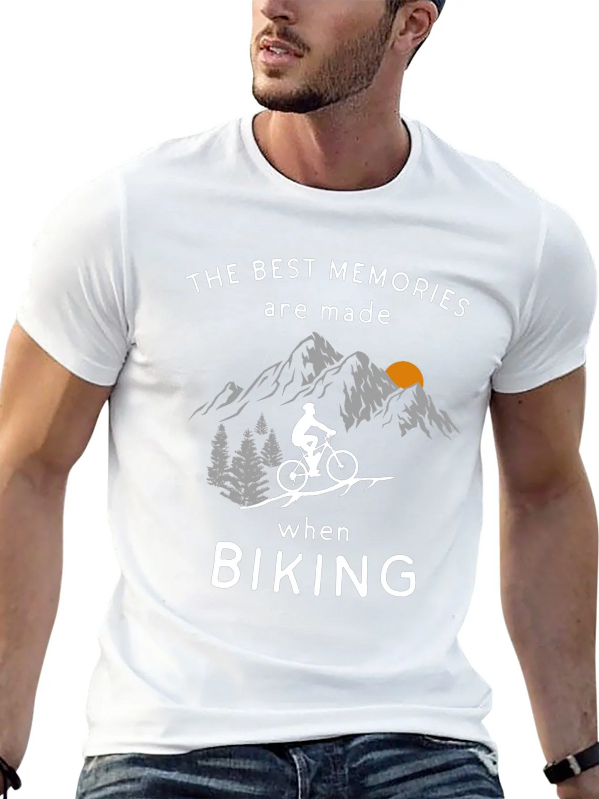 Biking Adventure T-Shirt: Best Memories Made on Two Wheels