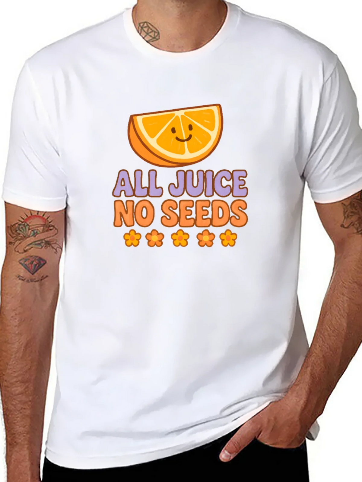 All Juice No Seeds Graphic T-Shirt