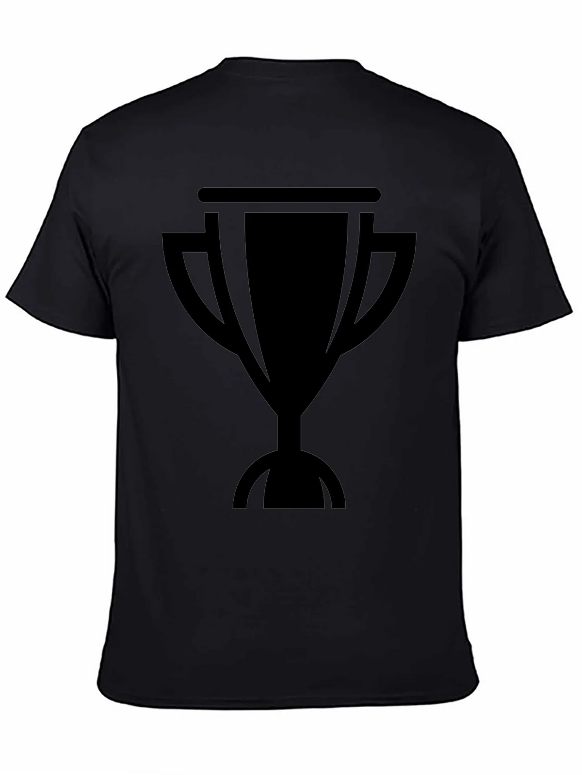 Black Trophy Graphic Tee - Mens Short Sleeve Shirt